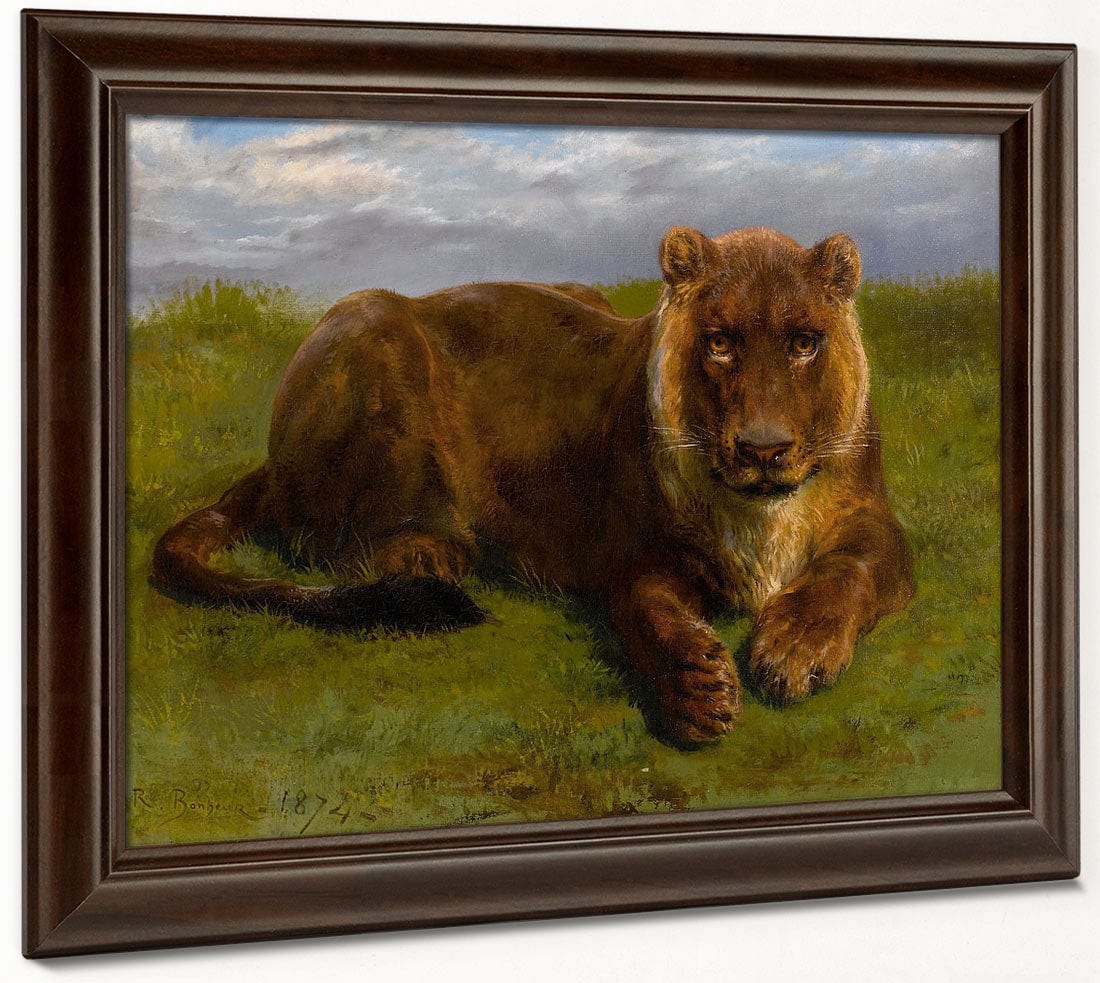 Lionne Posant By Rosa Bonheur Phoenix 4x3