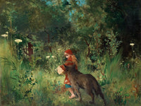 Little Red Riding Hood By Carl Larsson Phoenix 4x3