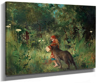 Little Red Riding Hood By Carl Larsson Phoenix 4x3