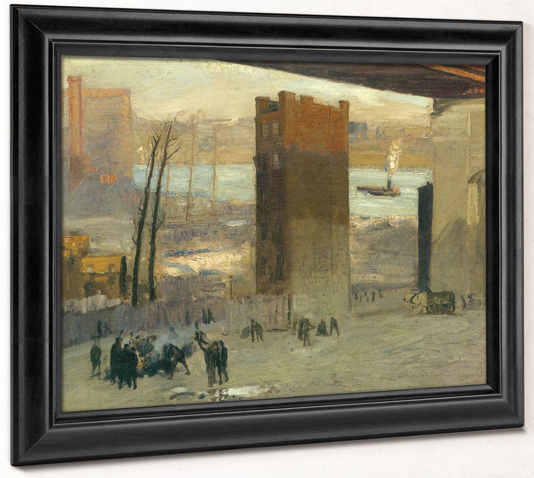 Lone Tenement 1909 By George Bellows Phoenix 4x3