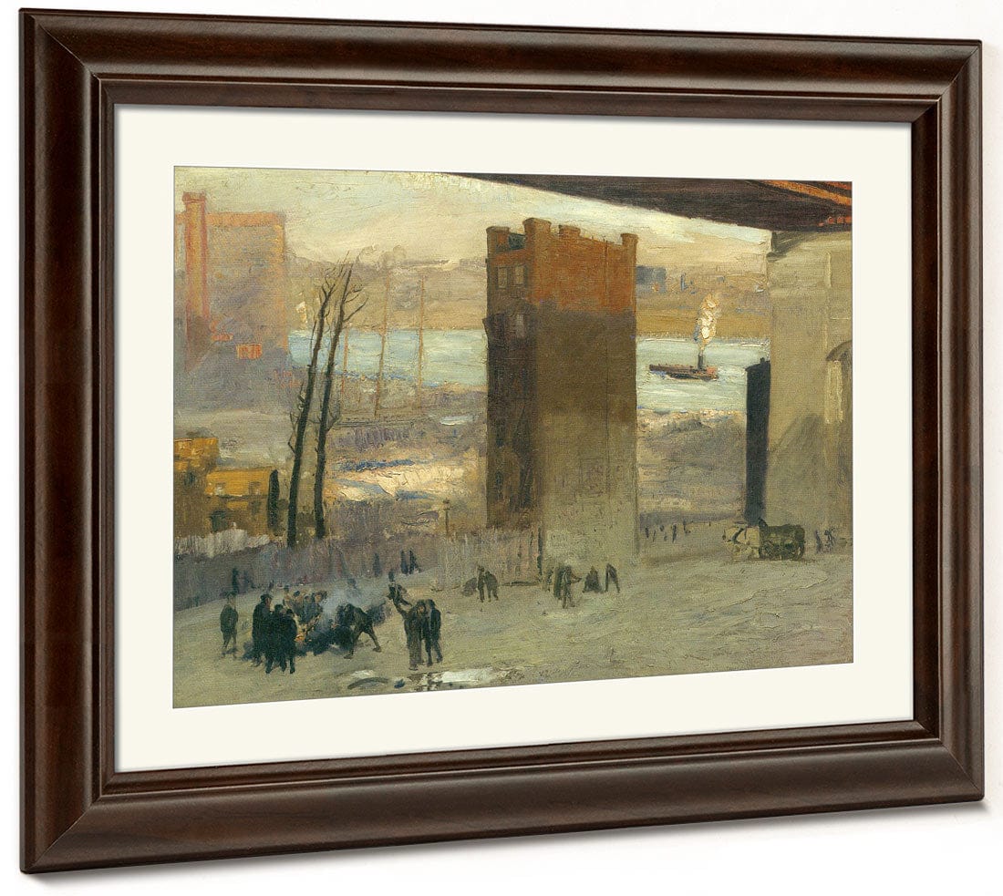 Lone Tenement 1909 By George Bellows Phoenix 4x3