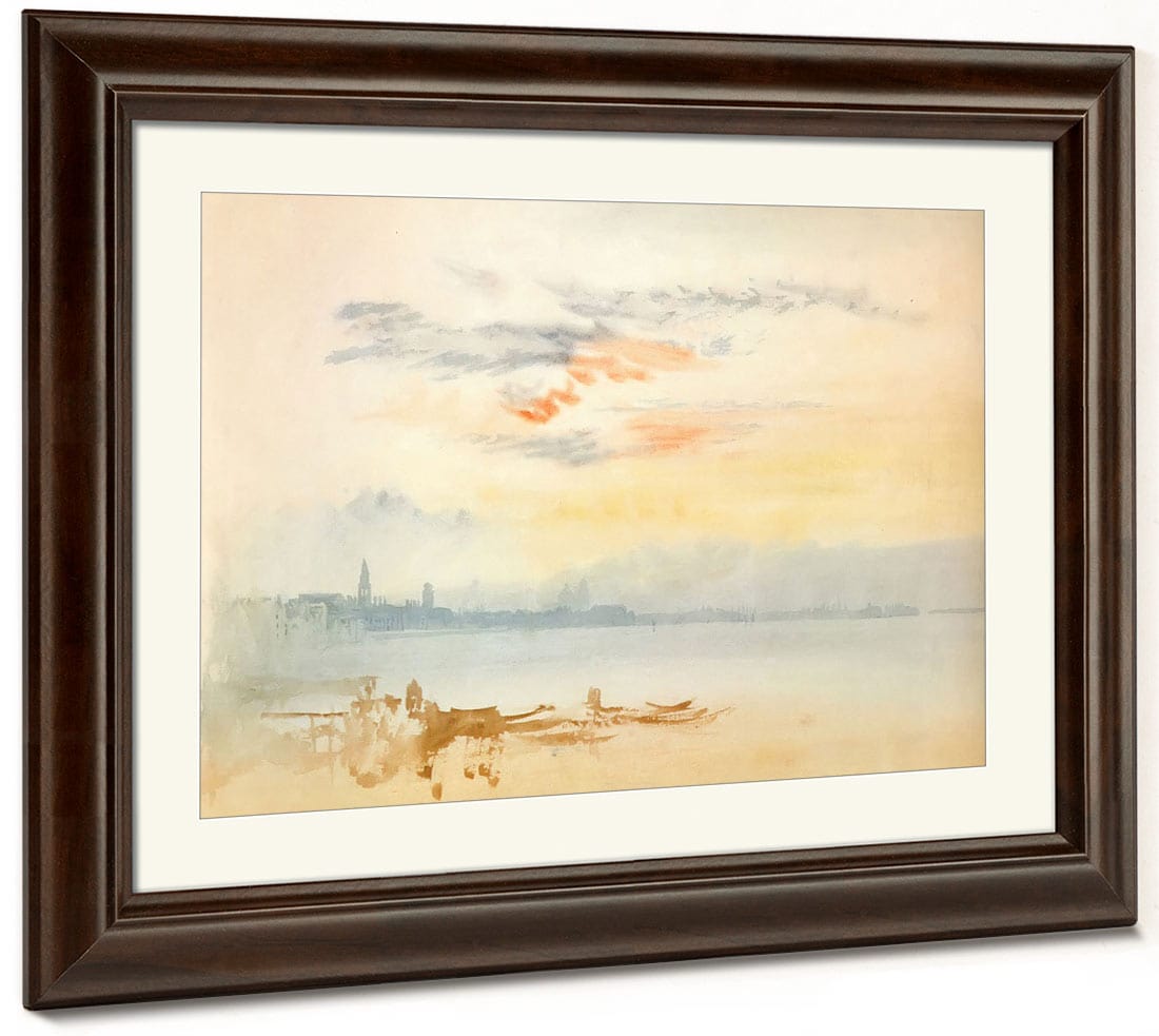 Looking East From The Giudecca Sunrise 1819 By Jwm Turner Phoenix 4x3