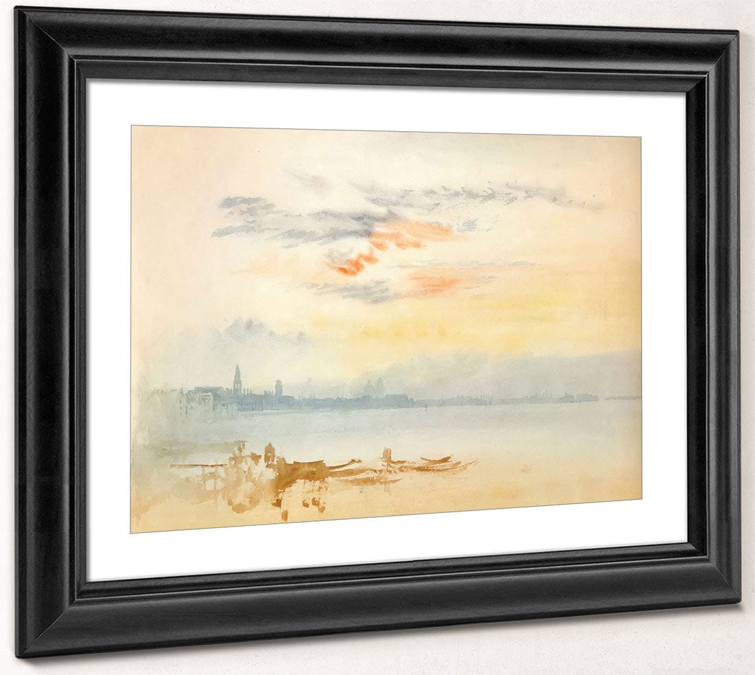 Looking East From The Giudecca Sunrise 1819 By Jwm Turner Phoenix 4x3