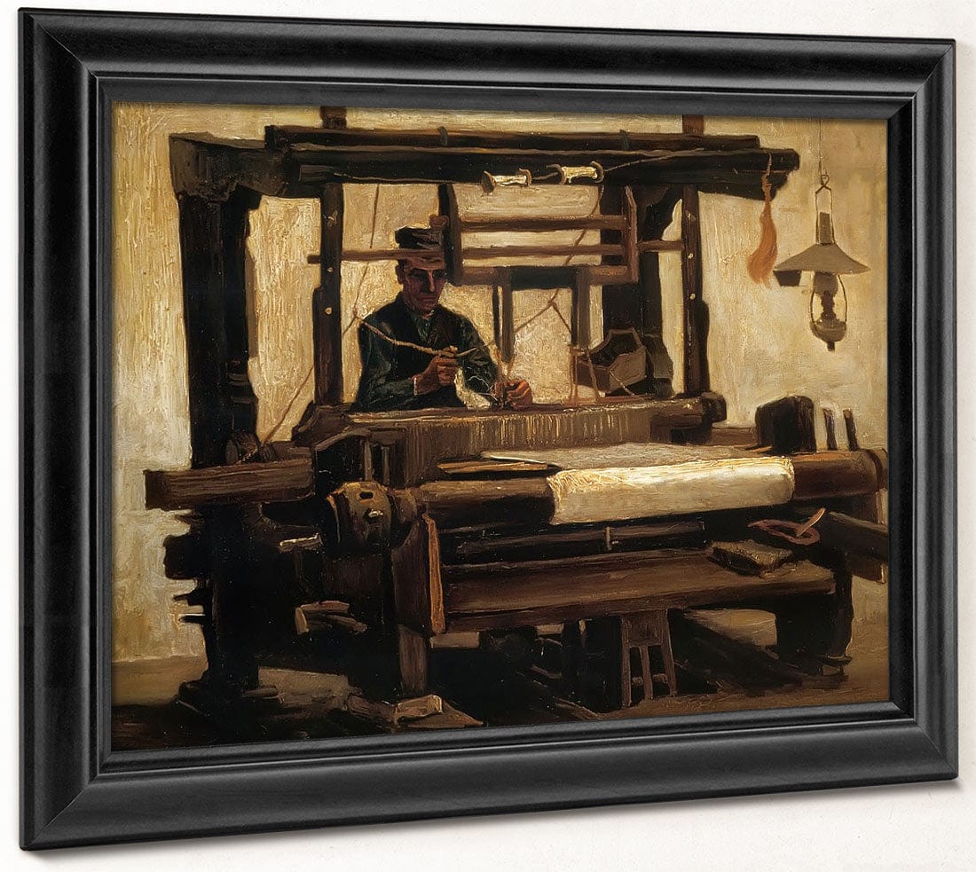 Loom With Weaver By Vincent Van Gogh Phoenix 4x3