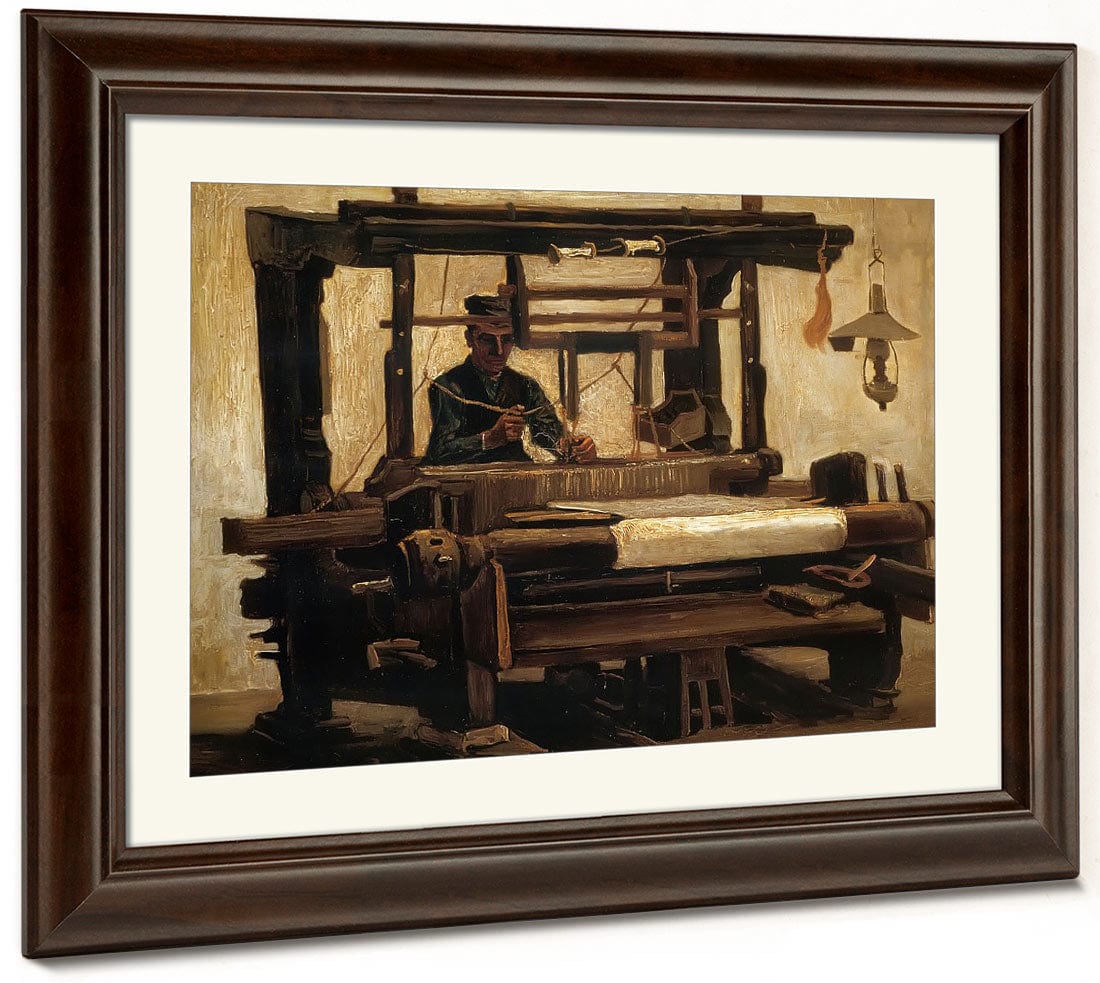 Loom With Weaver By Vincent Van Gogh Phoenix 4x3