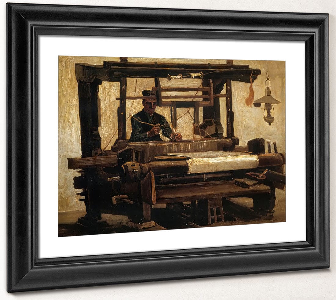Loom With Weaver By Vincent Van Gogh Phoenix 4x3