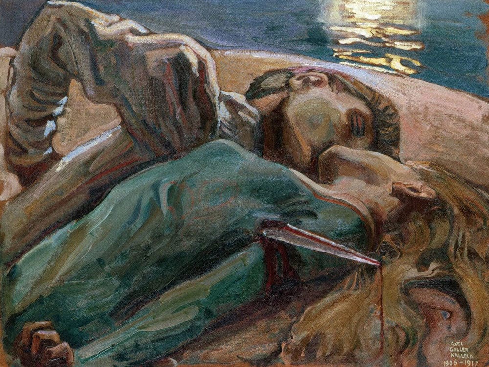 Lovers By Akseli Gallen Kallela Phoenix 4x3