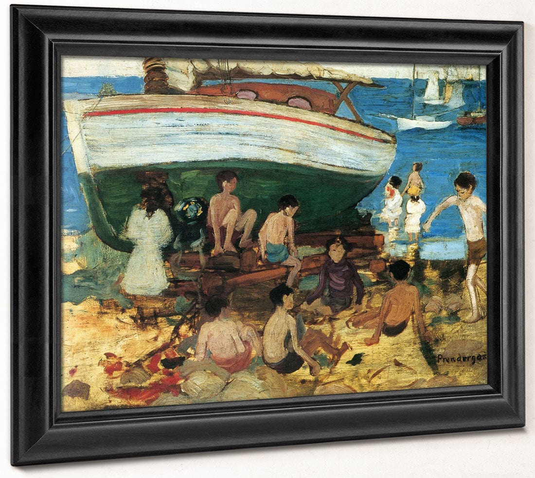 Low Tide 1895 1897 By Maurice Prendergast Phoenix 4x3