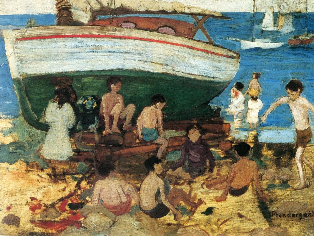 Low Tide 1895 1897 By Maurice Prendergast Phoenix 4x3
