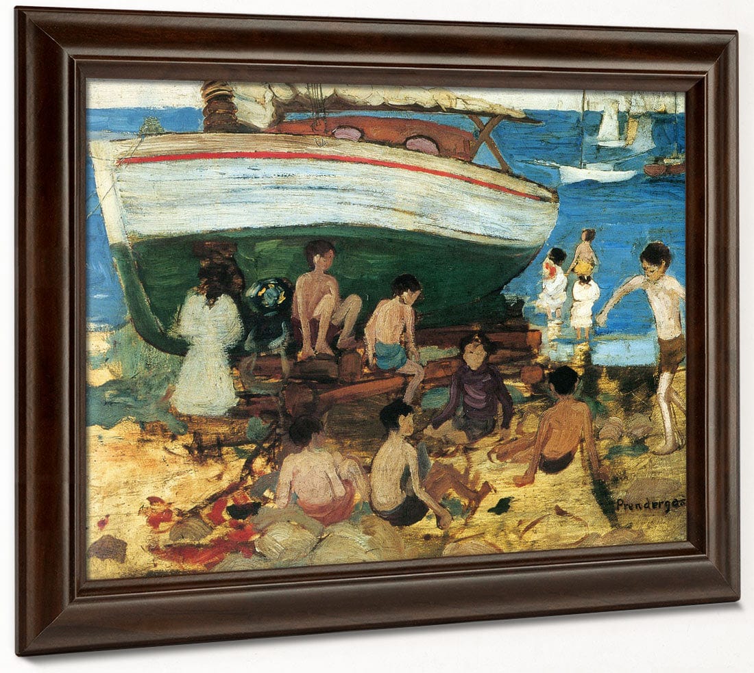 Low Tide 1895 1897 By Maurice Prendergast Phoenix 4x3