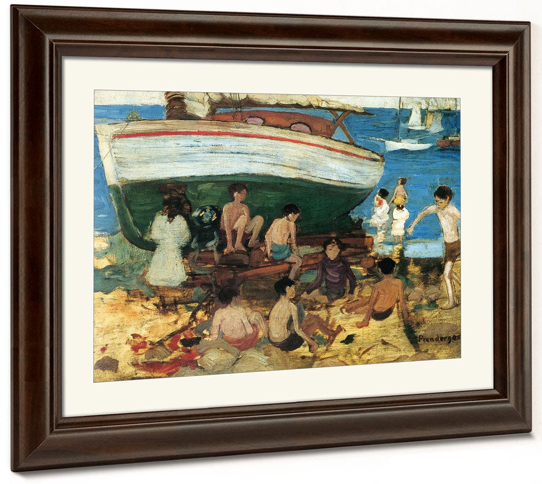 Low Tide 1895 1897 By Maurice Prendergast Phoenix 4x3