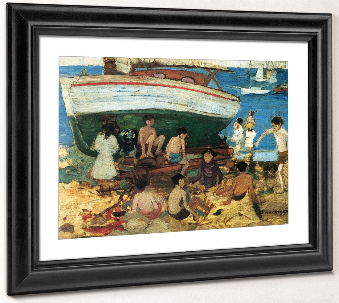 Low Tide 1895 1897 By Maurice Prendergast Phoenix 4x3