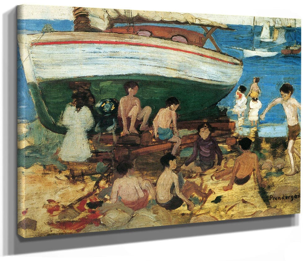 Low Tide 1895 1897 By Maurice Prendergast Phoenix 4x3