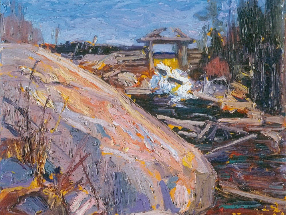 Lumber Dam By Tom Thomson Phoenix 4x3