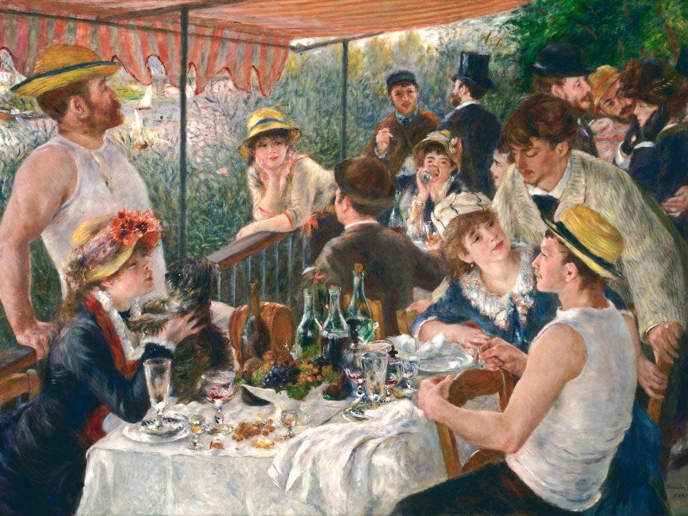 Luncheon Of The Boating Party By Pierre Auguste Renoir Phoenix 4x3
