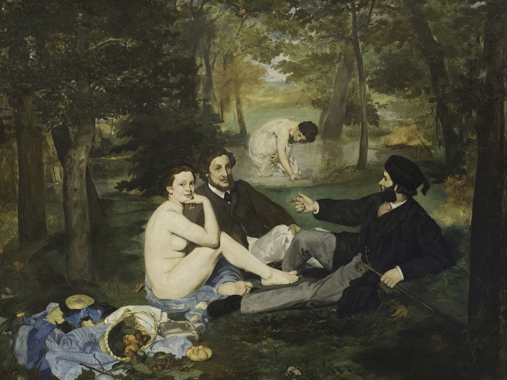 Luncheon On The Grass By Edouard Manet Phoenix 4x3