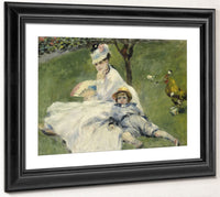 Madame Monet And Her Son By Pierre Auguste Renoir Phoenix 4x3