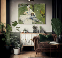 Madame Monet And Her Son By Pierre Auguste Renoir Phoenix 4x3