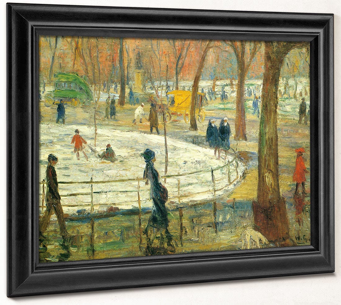 March Day Washington Square 1912 By William Glackens Phoenix 4x3