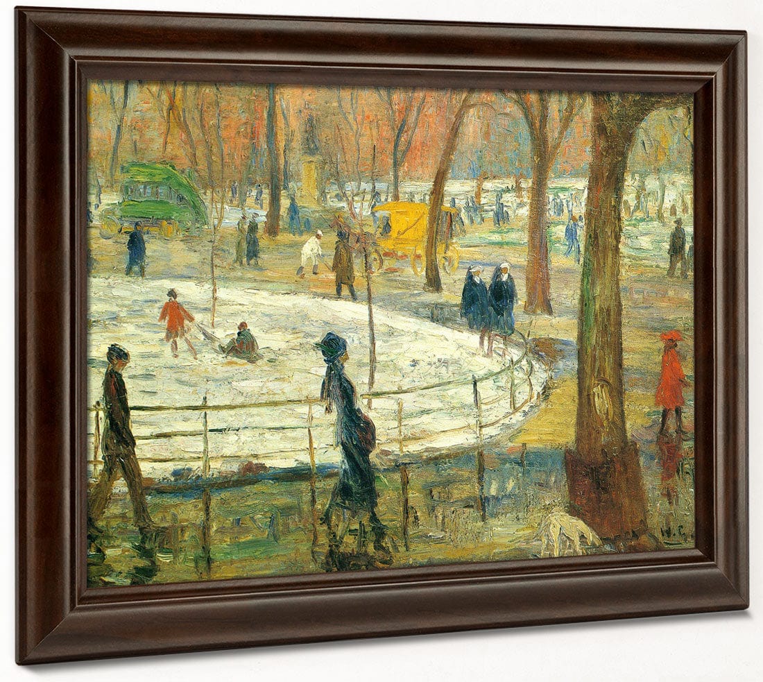 March Day Washington Square 1912 By William Glackens Phoenix 4x3