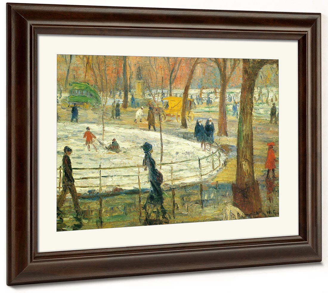 March Day Washington Square 1912 By William Glackens Phoenix 4x3