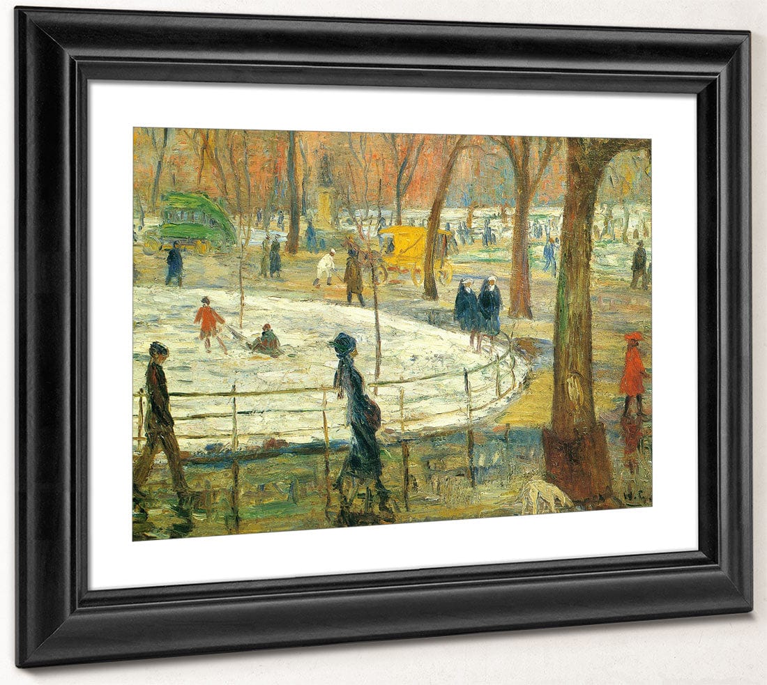 March Day Washington Square 1912 By William Glackens Phoenix 4x3