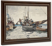 Market Scene, Nassau By Winslow Homer Phoenix 4x3