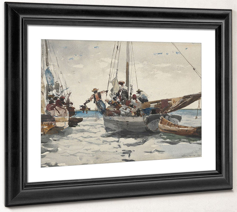 Market Scene, Nassau By Winslow Homer Phoenix 4x3