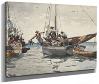Market Scene, Nassau By Winslow Homer Phoenix 4x3
