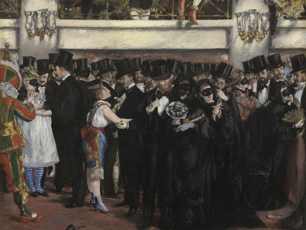 Masked Ball At The Opera By Edouard Manet Phoenix 4x3