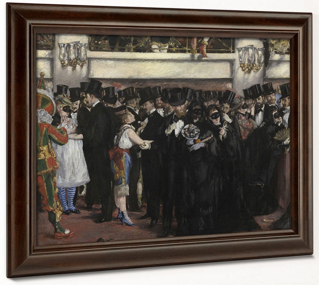 Masked Ball At The Opera By Edouard Manet Phoenix 4x3