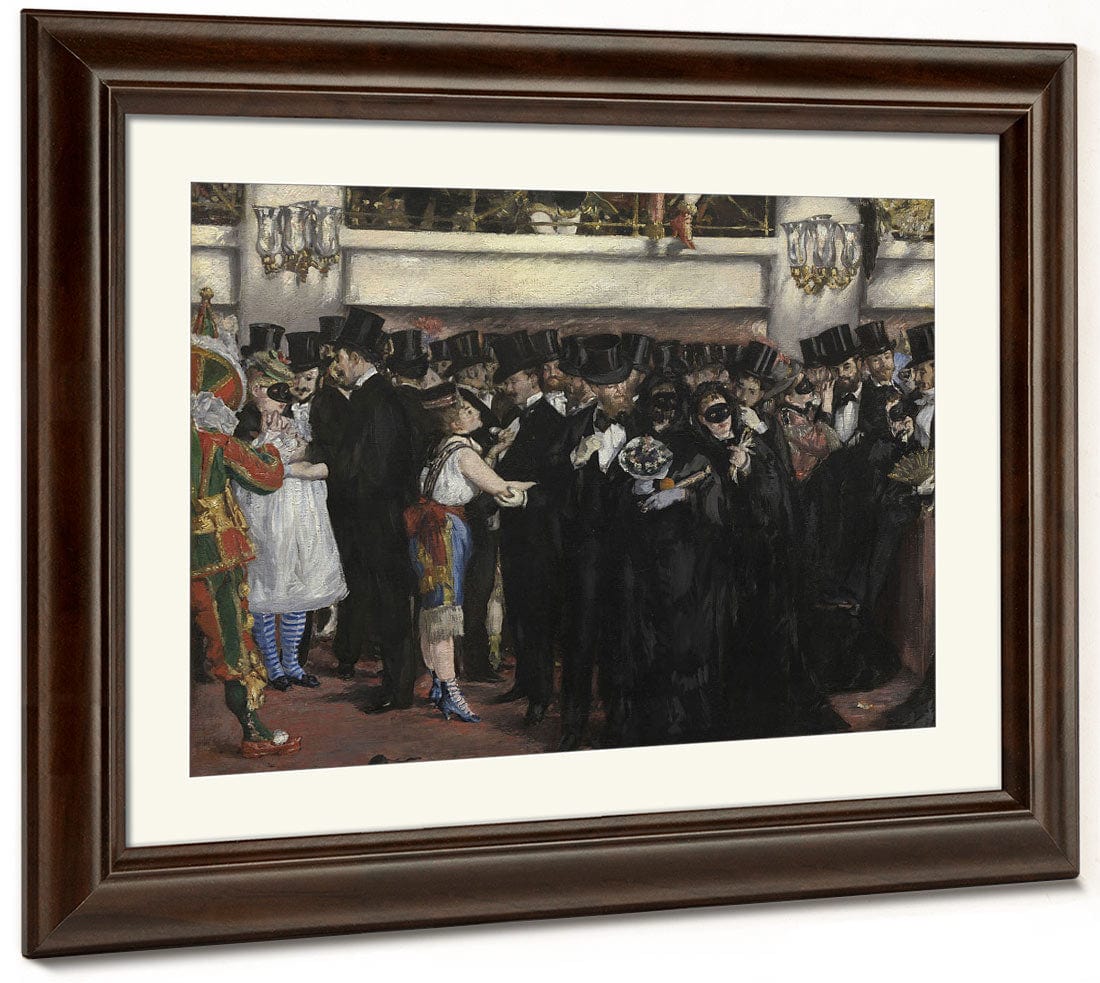Masked Ball At The Opera By Edouard Manet Phoenix 4x3