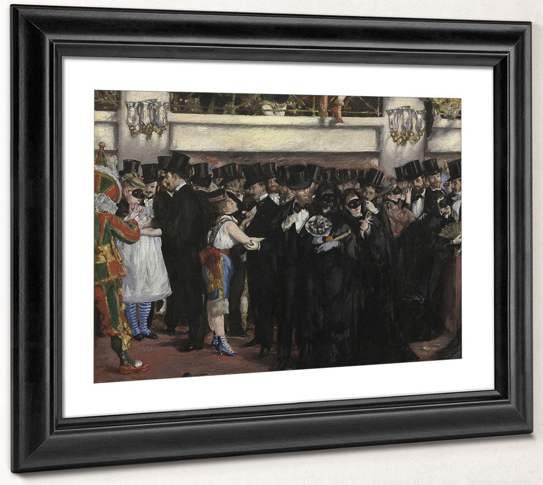 Masked Ball At The Opera By Edouard Manet Phoenix 4x3