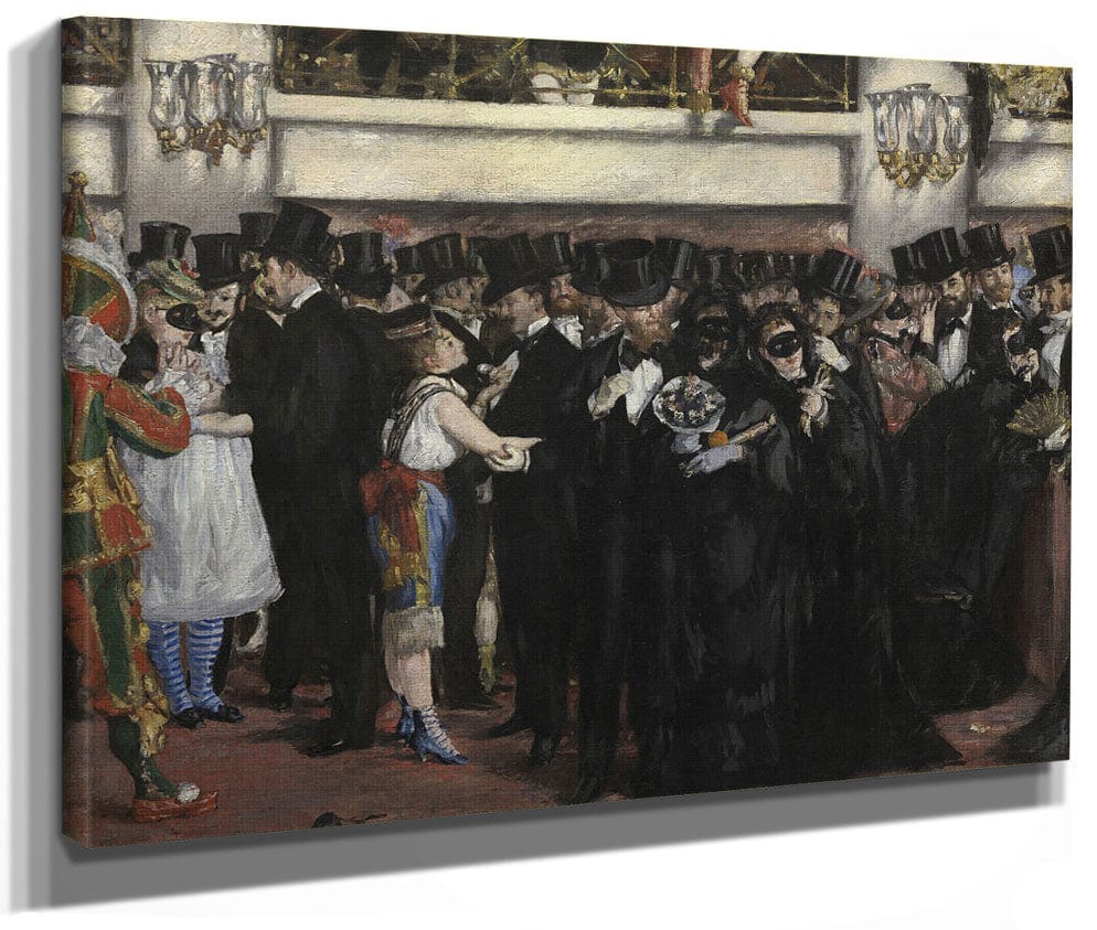 Masked Ball At The Opera By Edouard Manet Phoenix 4x3