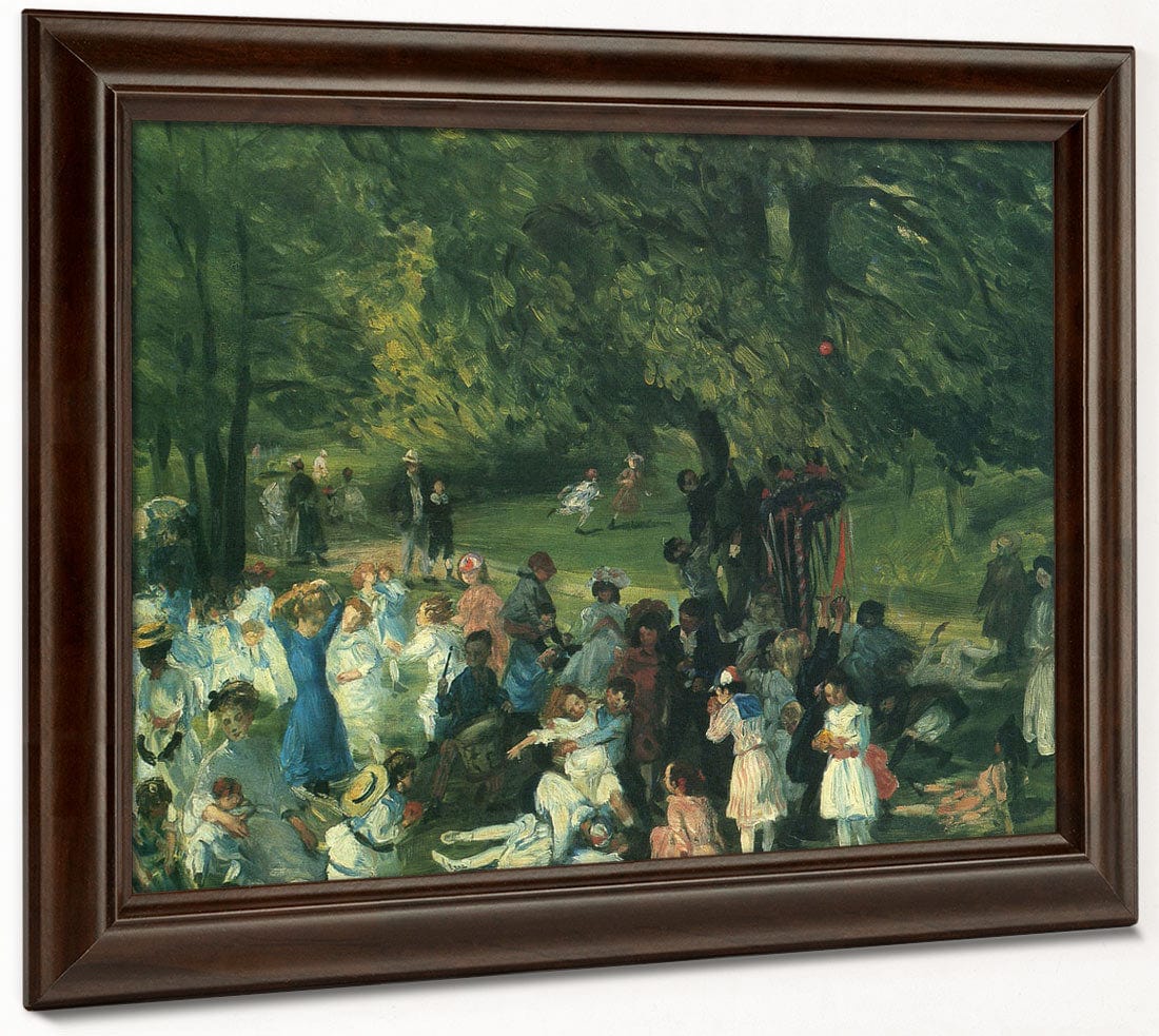 May Day Central Park 1905 By William Glackens Phoenix 4x3