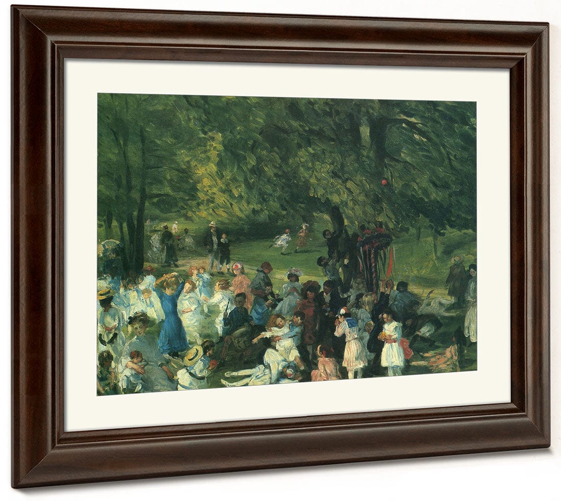 May Day Central Park 1905 By William Glackens Phoenix 4x3