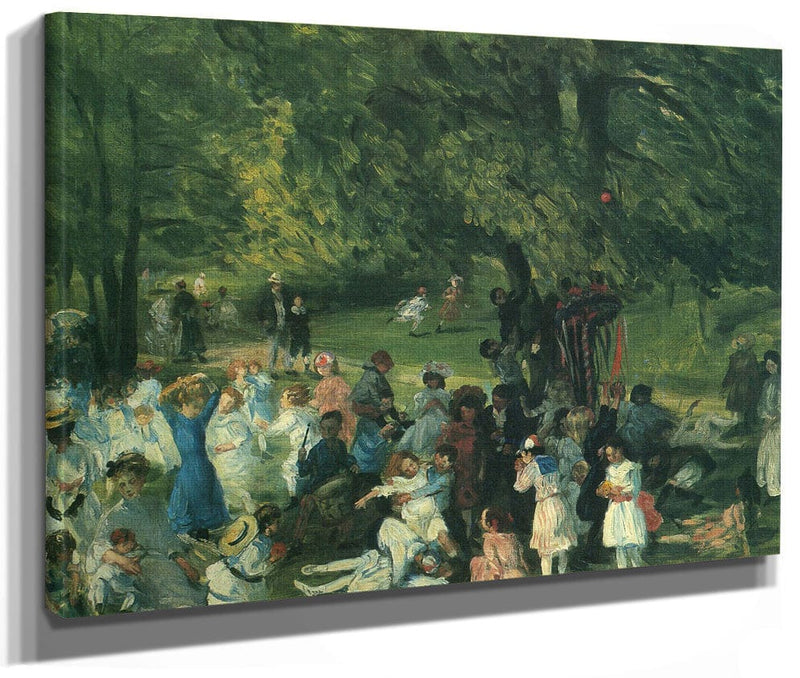 May Day Central Park 1905 By William Glackens Phoenix 4x3