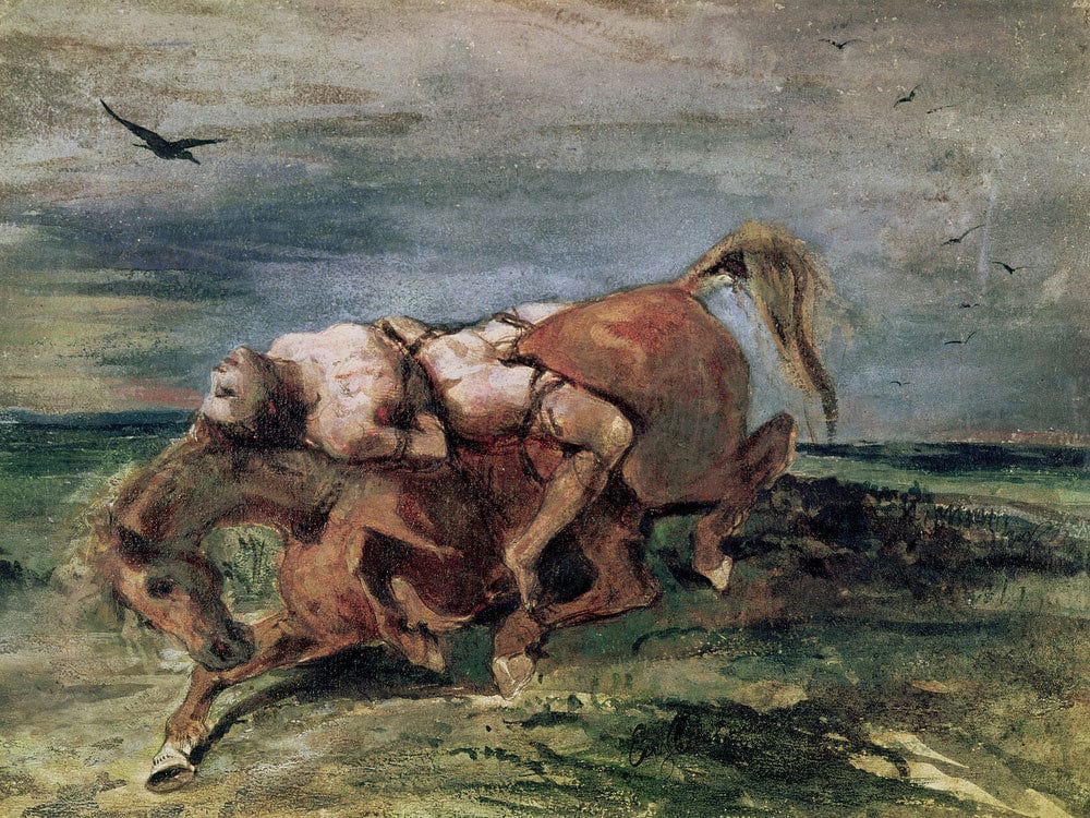 Mazeppa By Ferdinand Victor Eugene Delacroix Phoenix 4x3