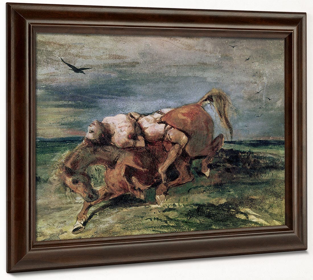 Mazeppa By Ferdinand Victor Eugene Delacroix Phoenix 4x3