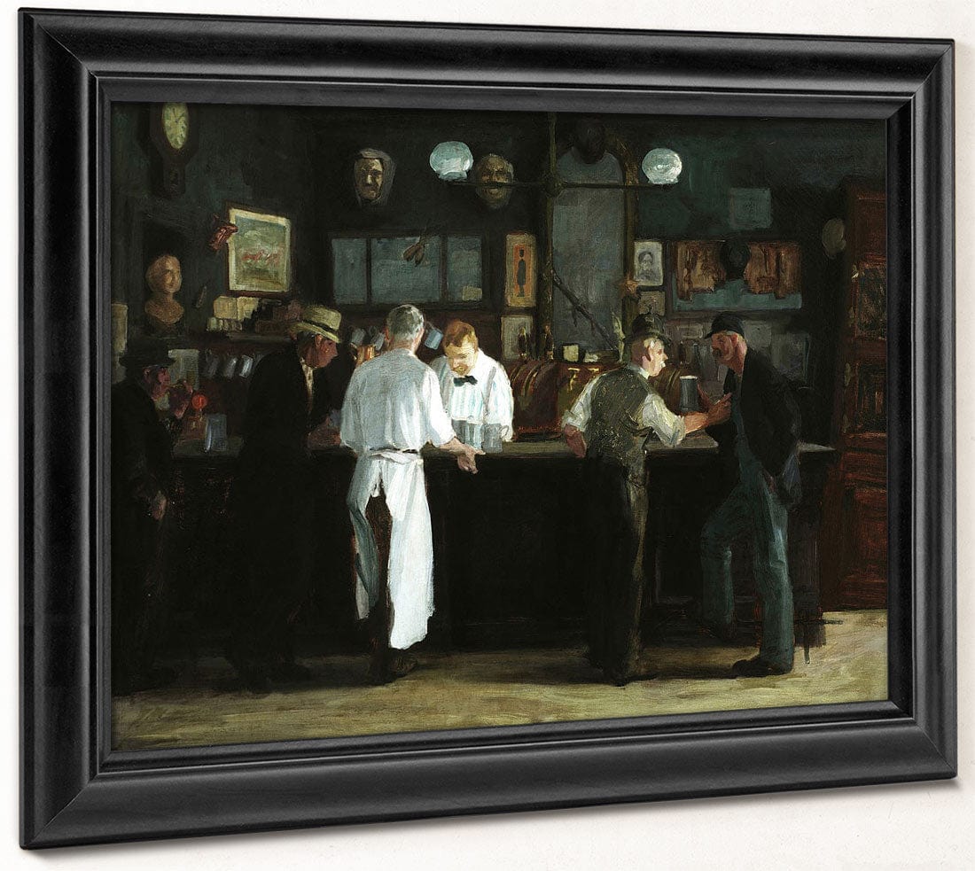 Mcsorley's Bar By John Sloan Phoenix 4x3