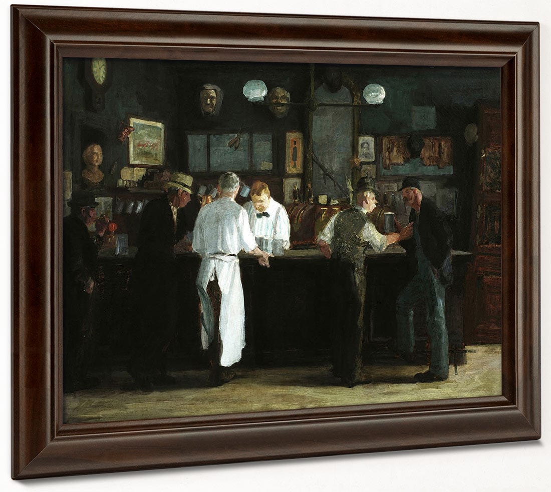 Mcsorley's Bar By John Sloan Phoenix 4x3