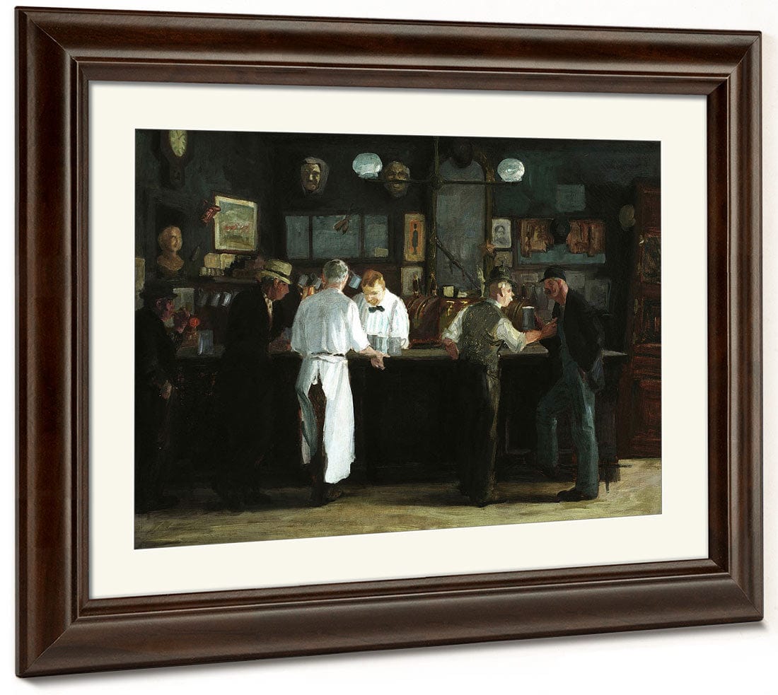 Mcsorley's Bar By John Sloan Phoenix 4x3