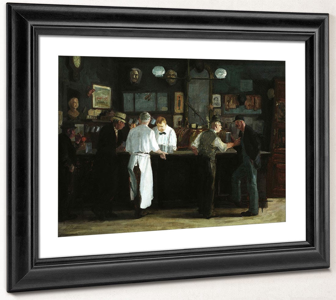Mcsorley's Bar By John Sloan Phoenix 4x3