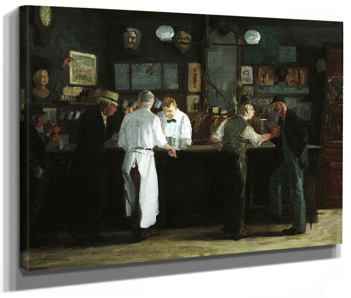 Mcsorley's Bar By John Sloan Phoenix 4x3