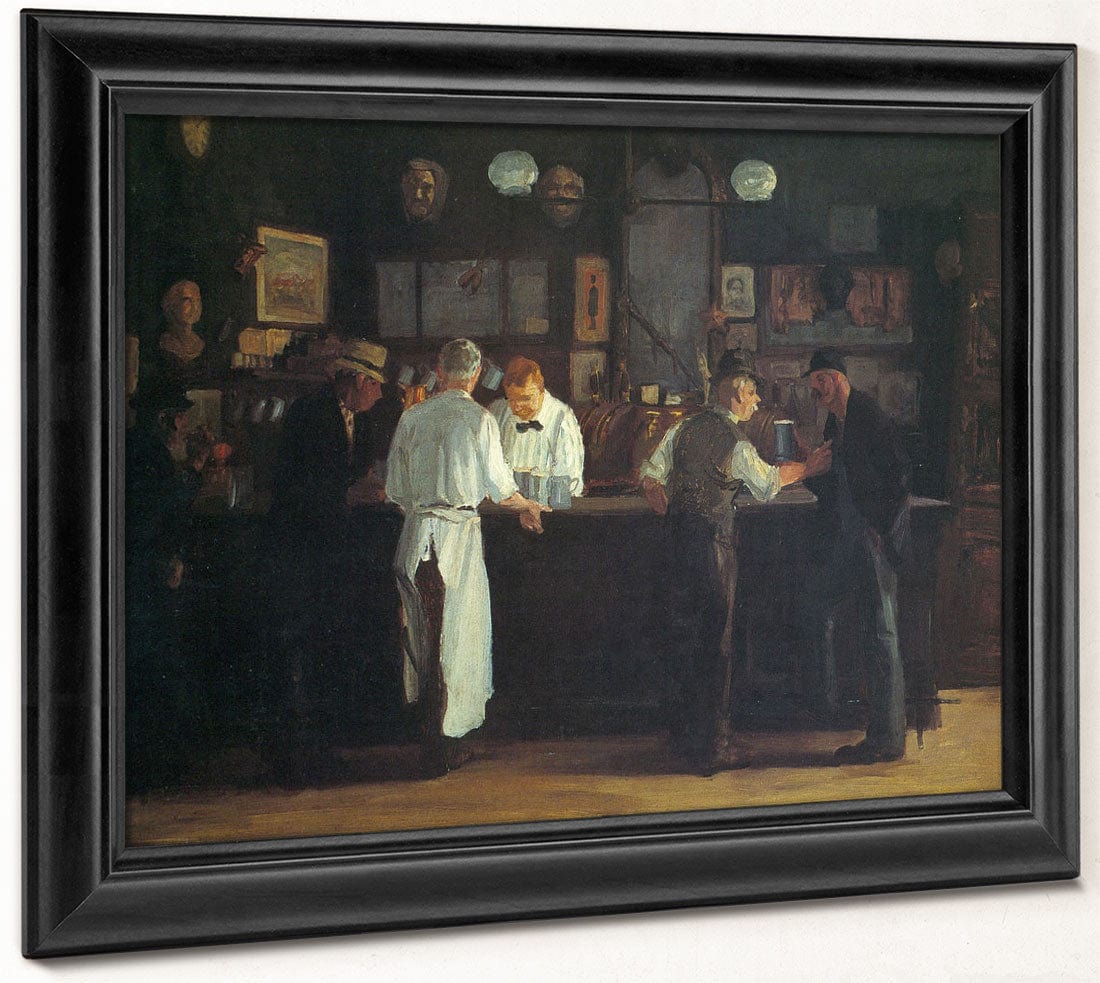 Mcsorleys Bar 1912 By John Sloan Phoenix 4x3
