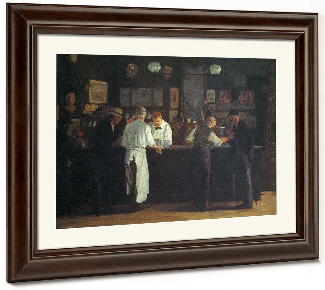 Mcsorleys Bar 1912 By John Sloan Phoenix 4x3