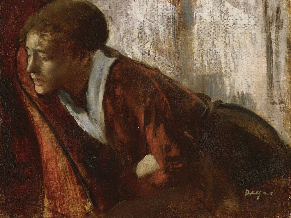 Melancholy By Edgar Degas Phoenix 4x3