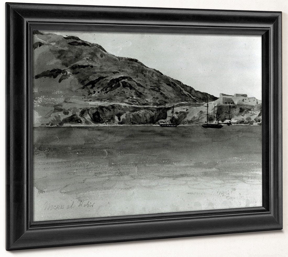 Mers El Kebir, Algeria By Ferdinand Victor Eugene Delacroix Phoenix 4x3