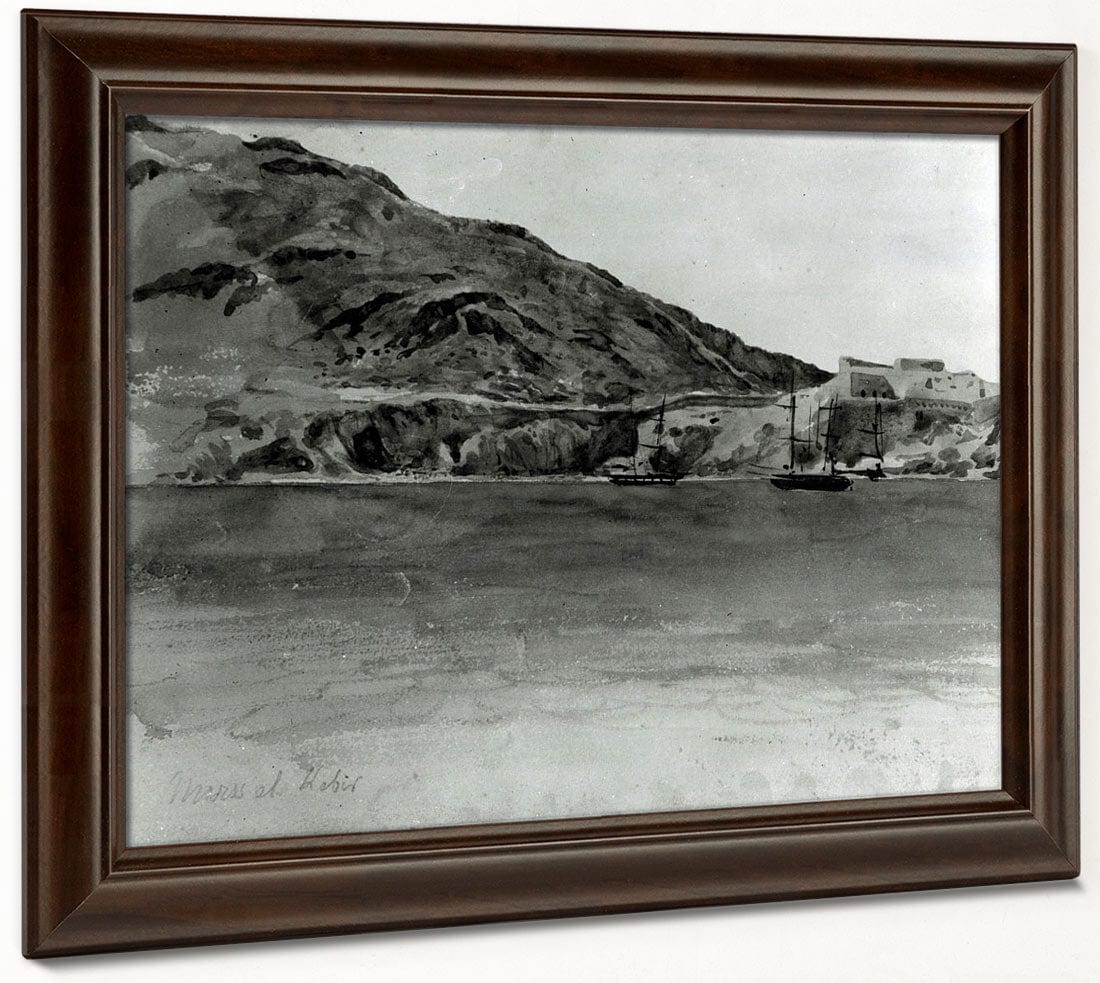 Mers El Kebir, Algeria By Ferdinand Victor Eugene Delacroix Phoenix 4x3