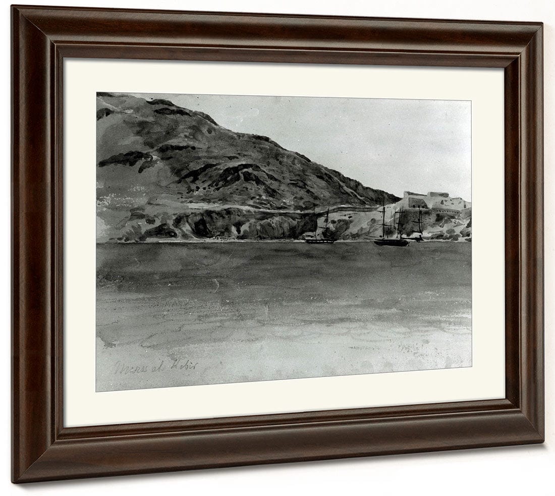 Mers El Kebir, Algeria By Ferdinand Victor Eugene Delacroix Phoenix 4x3